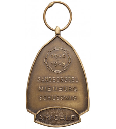 Belgia. Medal Weterana Niemieckiego Obozu Jenieckiego, Sandborstel, Nieneurg, Schleswig