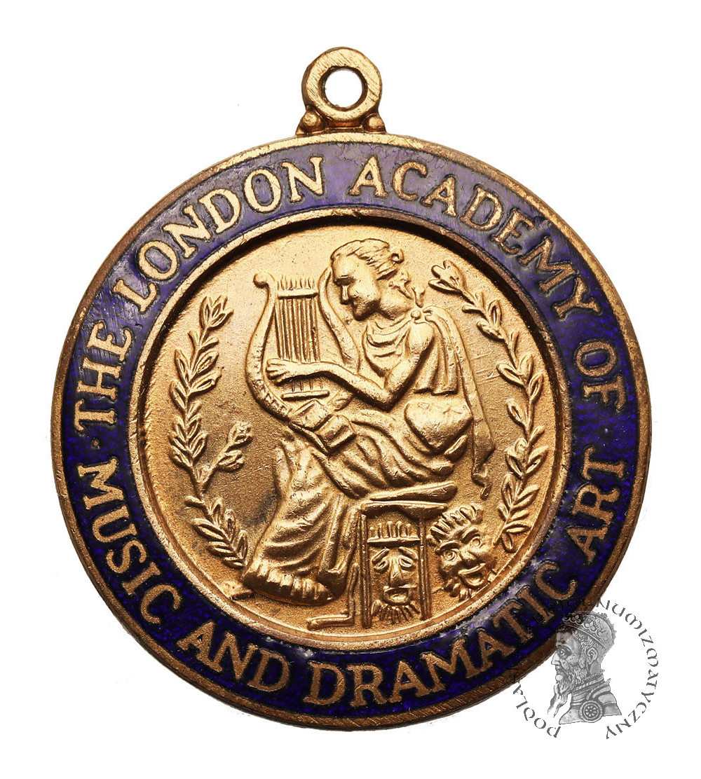 Wielka Brytania, Londyn. Medal Londyńskiej Akademii Muzyki i Sztuk Dramatycznych