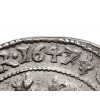 Niderlandy, prowincja Zachodnia Fryzja (1581-1795). 1/2 talara lewkowego (1/2 Leeuwendaalder / 1/2 Lion Daalder) 1647 / 6 - RRR!