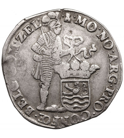 Netherlands, Province Zeeland (1580-1795). Zilveren Dukaat (Silver Ducat) 1695 / 1694 - data overstruck!