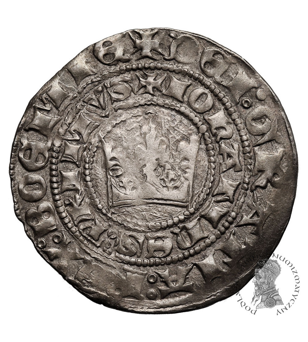 Bohemia. Johann von Luxemburg 1310-1346. Silver Prague Groschen ND, Kutná Hora