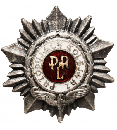 Poland, PRL (1952-1989). PRL Leading Railwayman badge