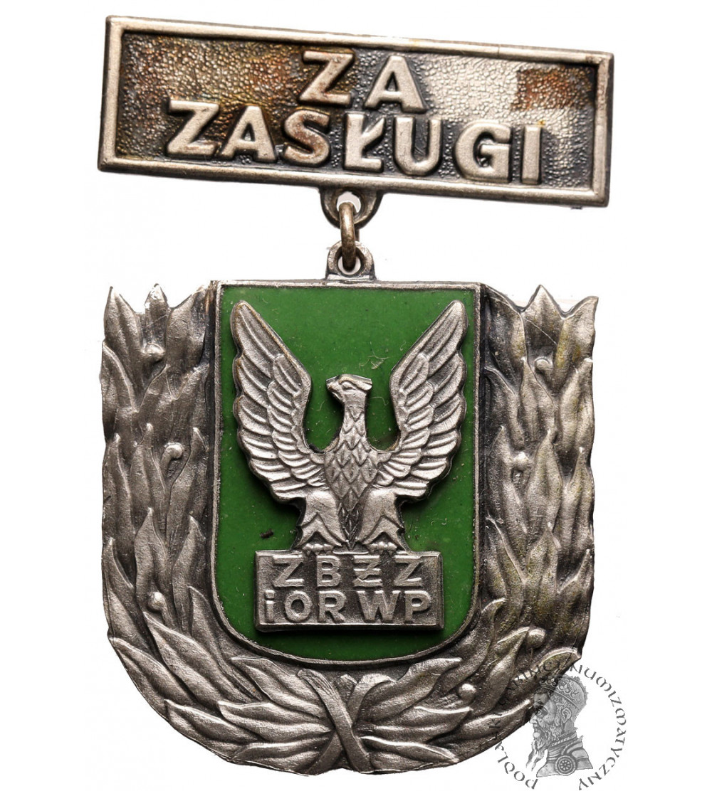 Polska. Odznaka Za Zasługi dla ZBŻZ i ORWP (Związek Byłych Żołnierzy Wojskowych i Oficerów Rezerwy Wojska Polskiego)