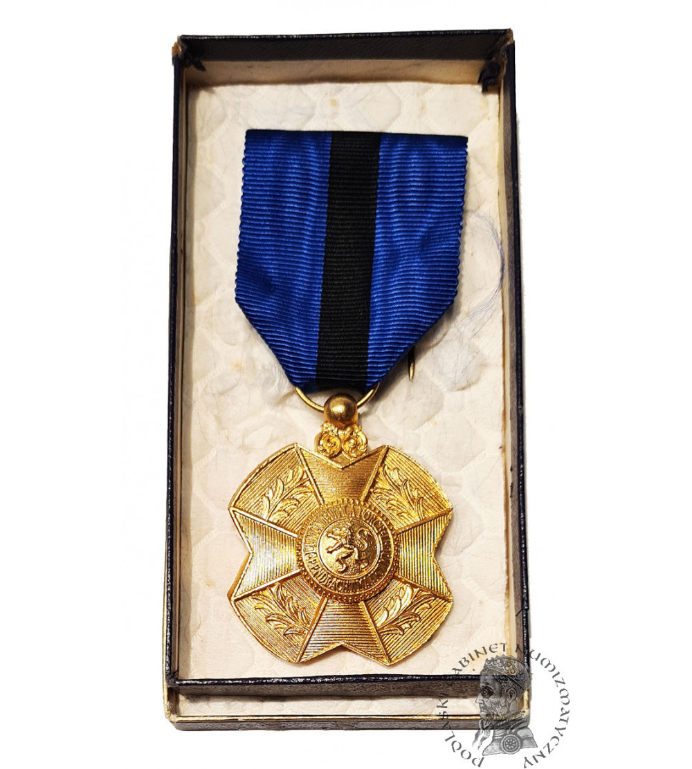 Belgium, Leopold II (1865 - 1909). Gold Medal of the Order of Leopold II, gilt-bronze