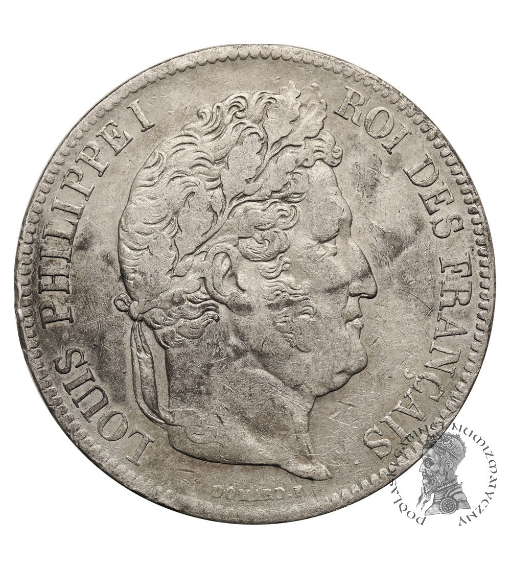 Francja, Louis Philippe 1840-1848. 5 franków 1834 A, Paryż