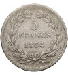 Francja, Louis Philippe 1840-1848. 5 franków 1834 A, Paryż