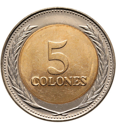 Salwador. 5 Colones 1997