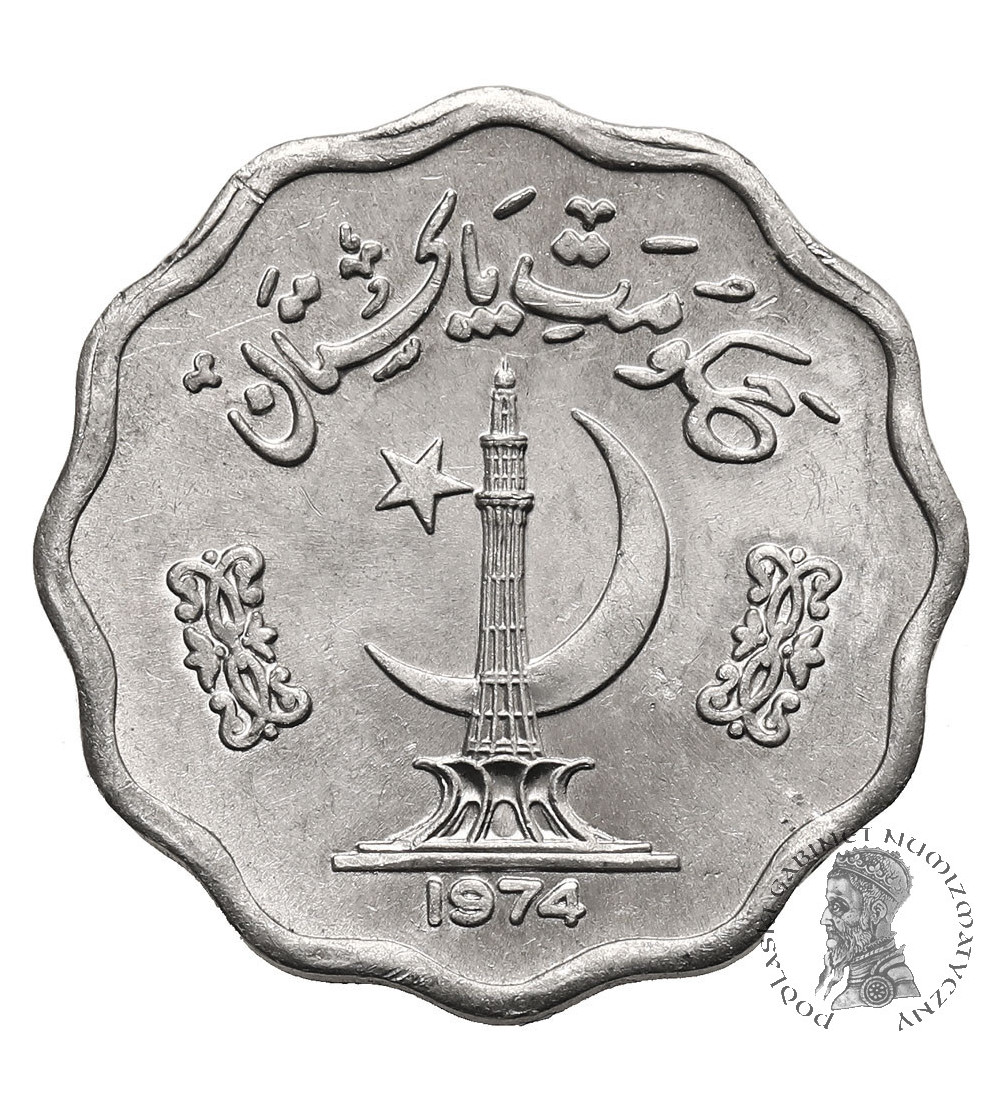 Pakistan. 10 Paisa 1974