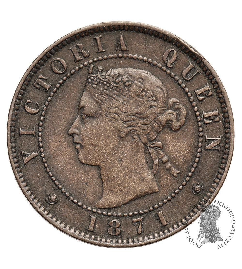Canada, Prince Edwarda Island. 1 Cent 1871, Queen Victoria