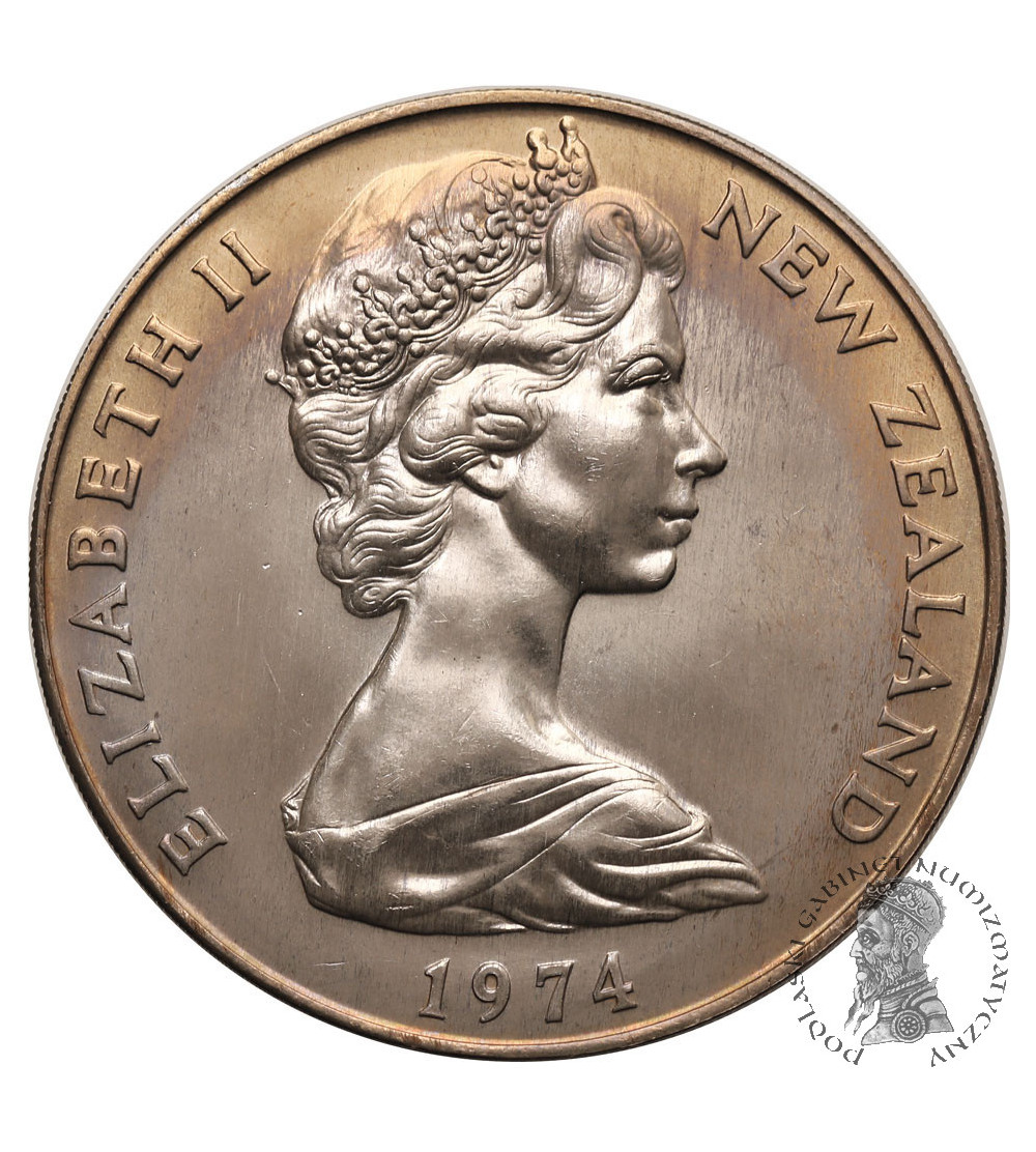 Nowa Zelandia. 1 dolar 1974, X Igrzyska Wspólnoty Narodów, Christchurch 1974
