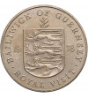 Guernsey. 25 Pence 1978, Royal Visit