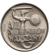 Poland, Peoples Republic. 10 Zlotych 1965, VII century Warsaw - proba