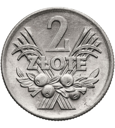 Poland, Peoples Republic. 2 Zlote 1974, blueberries
