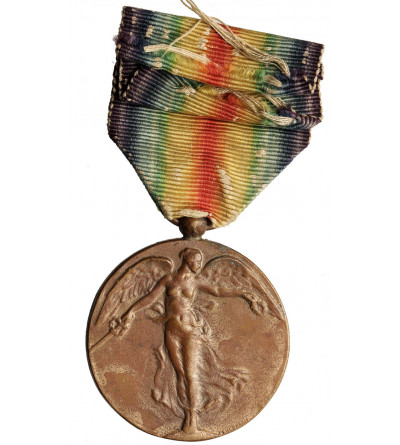 Belgium. Victory Medal World War I (Victory Medal 1919), by Paul Dubuis