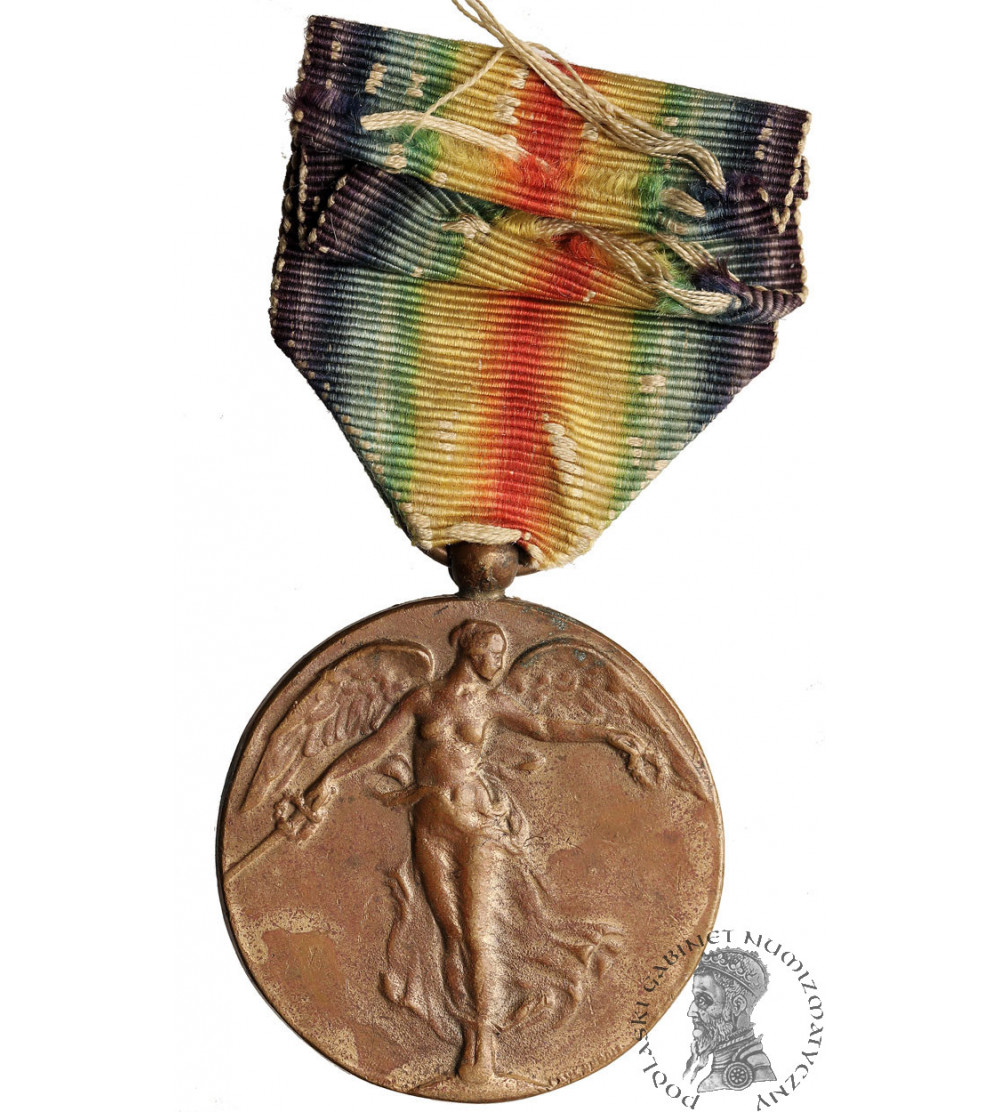 Belgia. Medal Zwycięstwa I Wojna Światowa (Victory Medal 1919), Paul Dubuis