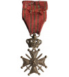 Belgium, Albert I Koburg (1909 - 1934). War Cross 1915 (Croix de Guerre) World War I