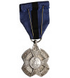 Belgium, Leopold II (1865 - 1909). Silver Medal of the Order of Leopold II