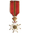 Belgia. Krzyż Narodowej Federacji Kombatantów Belgii 1914-1918