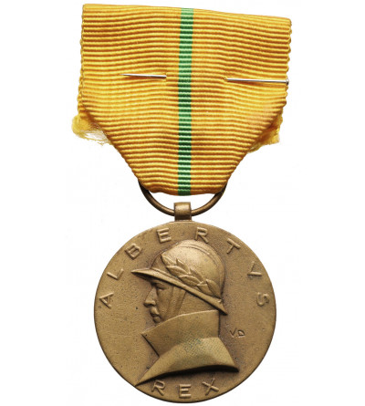 Belgia, Albert I Koburg (1909 - 1934). Medal 1962 upamiętniający panowanie króla Alberta