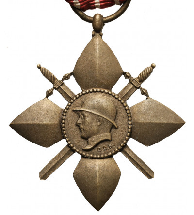 Belgium, Albert I Koburg (1909 - 1934). King Albert I Royal Veterans Federation Recognition Cross
