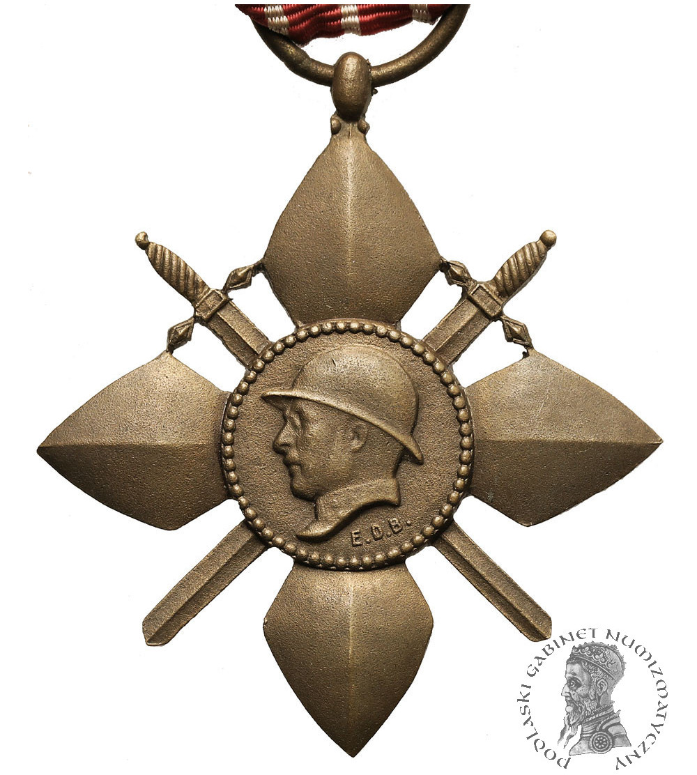 Belgium, Albert I Koburg (1909 - 1934). King Albert I Royal Veterans Federation Recognition Cross