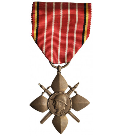 Belgium, Albert I Koburg (1909 - 1934). King Albert I Royal Veterans Federation Recognition Cross