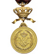 Belgium, Leopold II (1865 - 1909). Order of the Crown of Labor and Progress (Ordre de la Couronne Travail et Progrès)