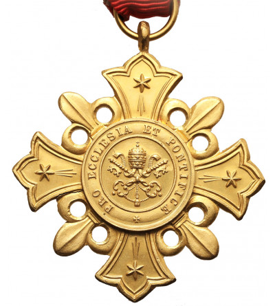 Vatican. Gold Cross “Pro Ecclesia et Pontifice” (Cross “For the Church and the Pope”)