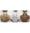 Belgia. Zestaw trzech medali ACV (Algemeen Christelijk Vakverbond): złoty, srebrny i brązowy