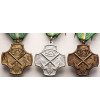 Belgium. Set of three ACV Medals: Gold, Silver and Bronze