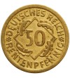 Weimar 50 Rentenpfennig 1924 A
