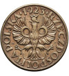 Poland. 2 Grosze 1923, Warsaw - brass