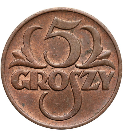 Poland. 5 Groszy 1939, Warsaw mint