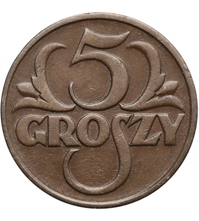 Poland. 5 Groszy 1931, Warsaw mint