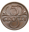 Poland. 5 Groszy 1938, Warsaw mint