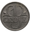 Polska. 1 grosz 1939, cynk - dla Generalnej Guberni