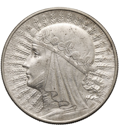 Poland. 10 Zlotych 1932, Warsaw - with Mint Mark