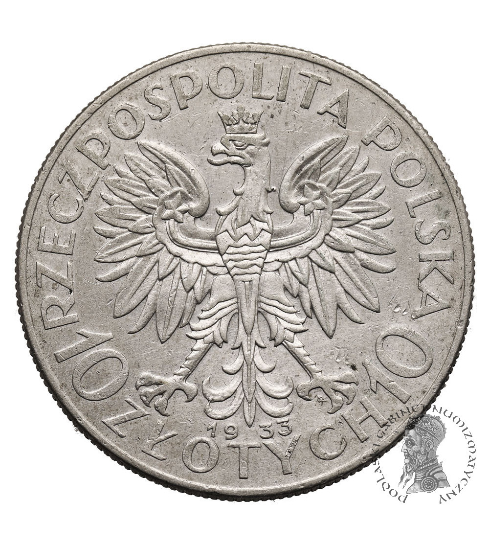 Poland. 10 Zlotych 1933, Warsaw Mint