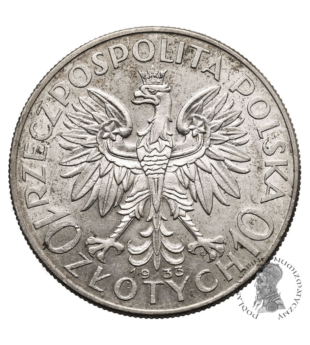 Poland. 10 Zlotych 1933, Warsaw Mint