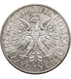 Polska. 10 złotych 1933, Warszawa - głowa kobiety