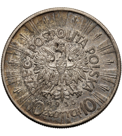 Polska. 10 złotych 1936, Warszawa, Józef Piłsudski