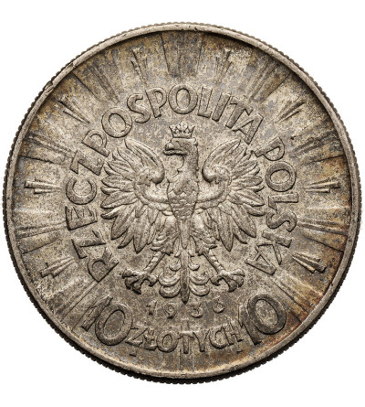 Polska. 10 złotych 1936, Warszawa, Józef Piłsudski