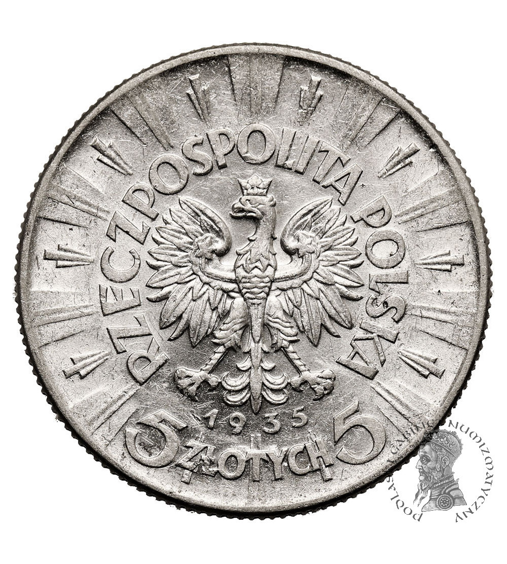 Polska. 5 złotych 1935, Warszawa - Józef Piłsudski