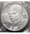 Rosja (ZSRR). 1 rubel 1989, 175 Rocznica Urodzin M.Y. Lermontowa - Proof