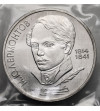 Russia, Soviet Union (U.S.S.R.). 1 Rouble 1989, 175th Anniversary Birth of M.Y. Lermontov - Proof