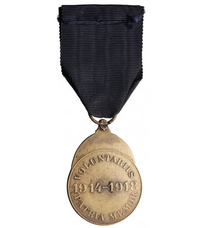 Belgia. Pamiątkowy Medal Ochotników Bojowych 1914-1918