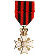 Belgium, Leopold II (1865-1909). Gold Cross I Class, Civil Decoration ("Decoration Civique")