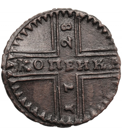 Russia, Peter II 1727-1729. Kopek 1728, Moscow