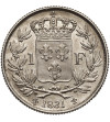 France, Henri V, Pretender 1830-1883. Silver Specimen Essai Franc 1831