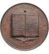 Poland. Medal 1874, commemorating the Ruthenians murdered by the Tsar in Podlasie and Lubelszczyzna, by Tasset